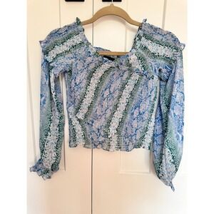 Lucy Paris‎ Long Puffy Sleeve Size XS